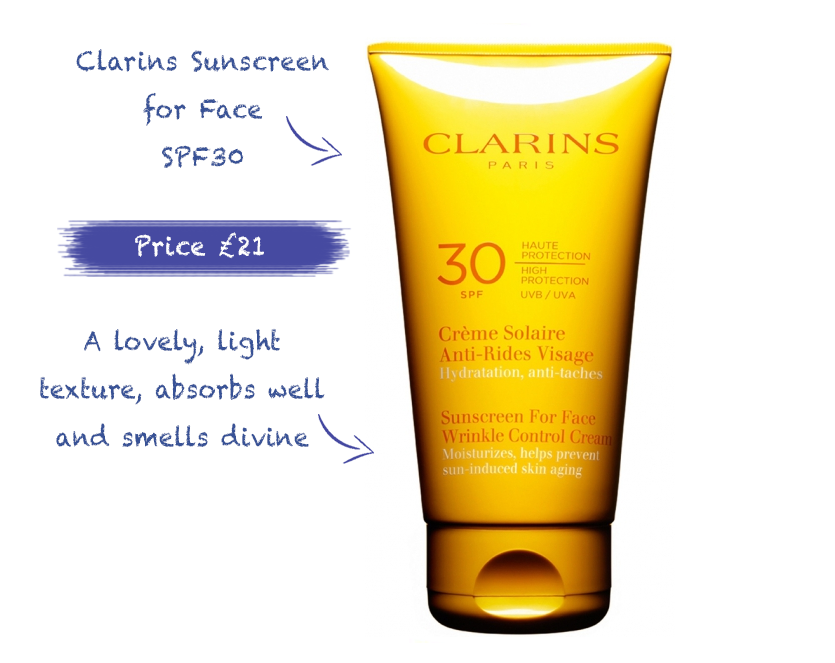 Clarins Sunscreen for Face SPF30